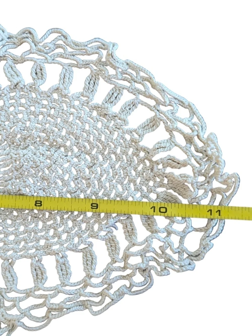 Lace Crochet Floral Appliqué - Set Of 4